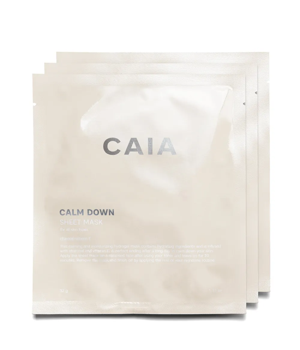 Hot CAIA Cosmetics CALM DOWN SHEET MASK