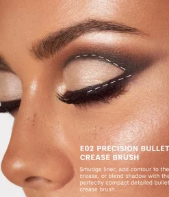 Hot CAIA Cosmetics PRECISION BULLET CREASE BRUSH 02