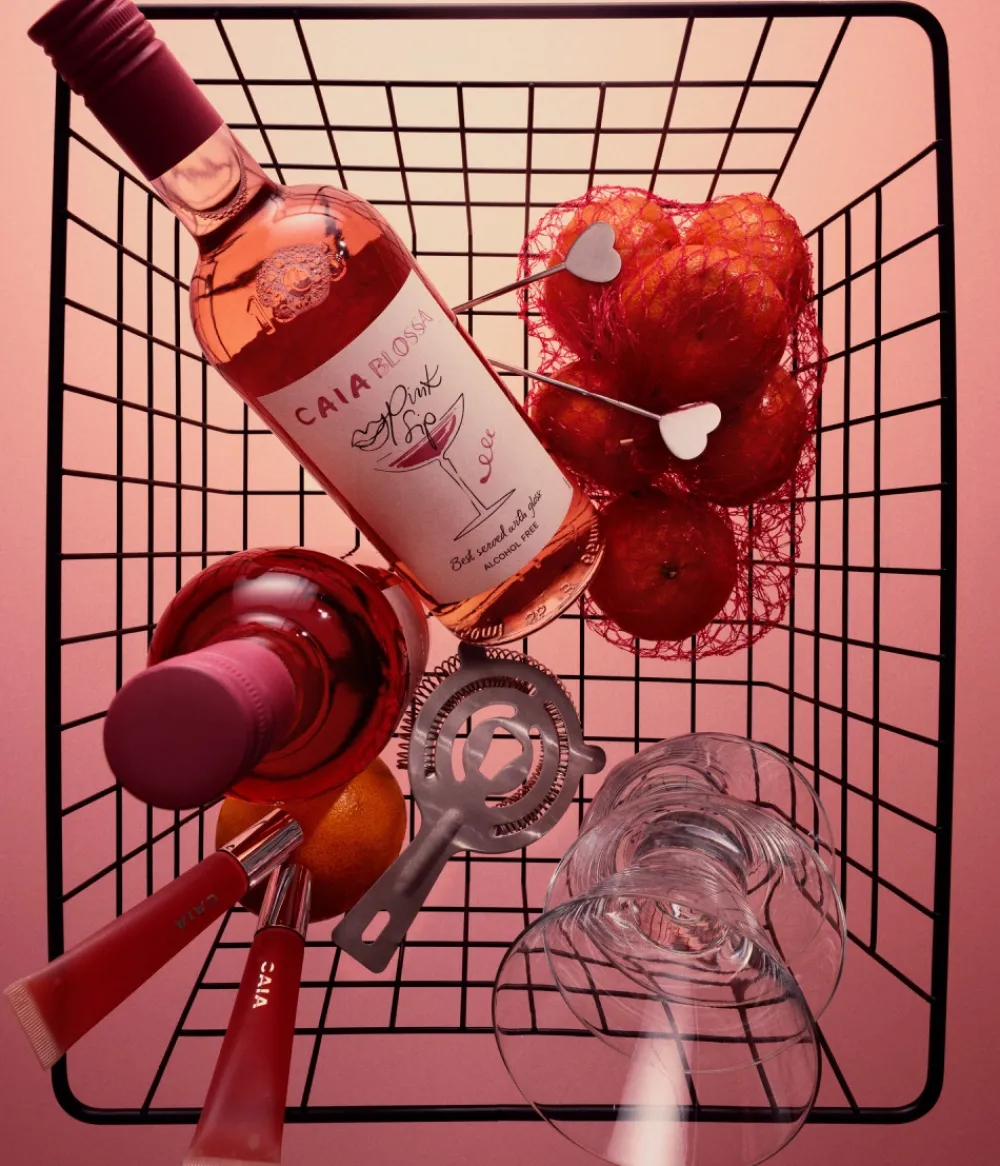 New CAIA Cosmetics THE PINK SIP SET